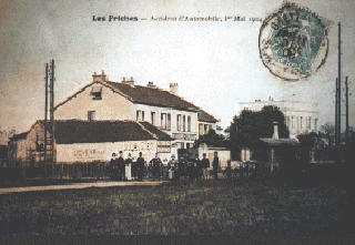 Passage  niveau des Friches  Roissy-en-Brie, en 1905