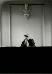 Un juge de paix, vers 1950