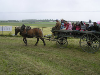 Promenade en charette