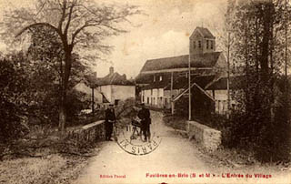 Entre du bourg depuis Villemigeon