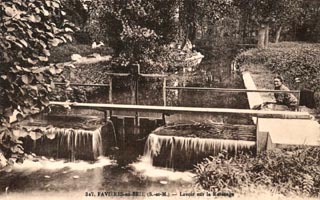 Le lavoir sur la Marsange