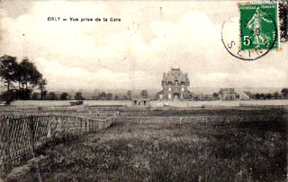 Vue prise de la gare