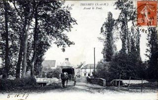 En arivant sur le pont