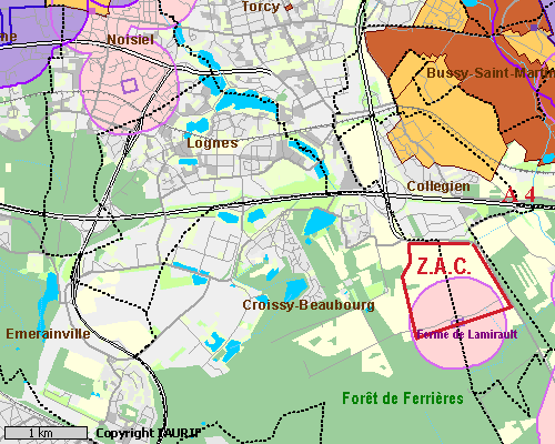 Cartographie de Lamirauklt