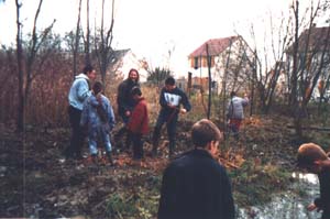 Plantation  de  Saules, psoe de panneaux d'information