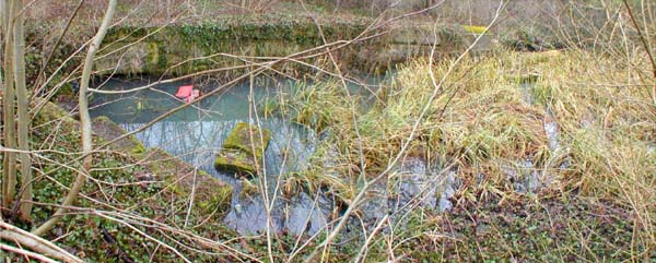 Le rservoir du moulin