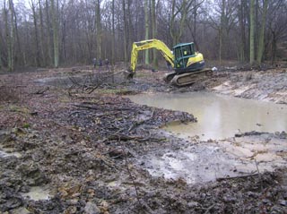 Reprofilage des berges