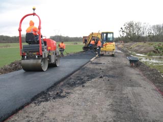 Le chemin de la Patrouille bitum !