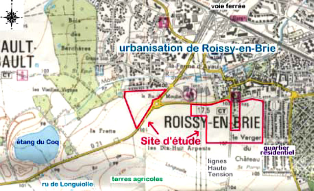 Plan de la ZAC du Moulin La Forge