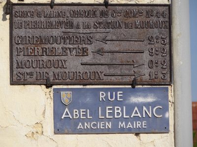 Plaque de cocher