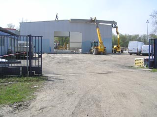 Construction d'un btiment industriel
